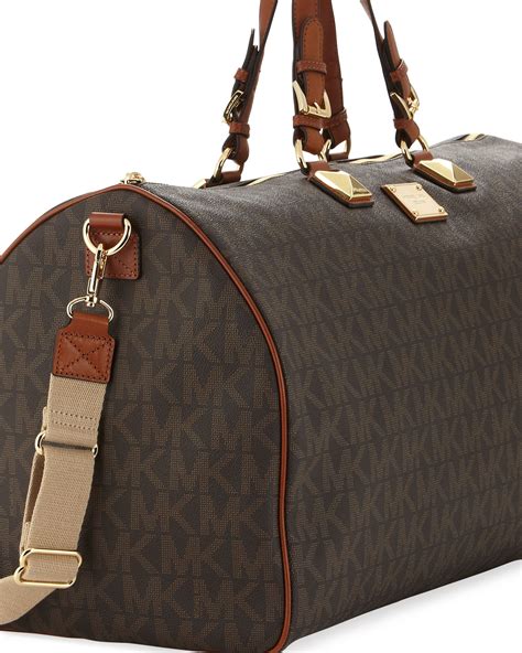 jet set duffle bag michael kors|Michael Kors travel suitcase.